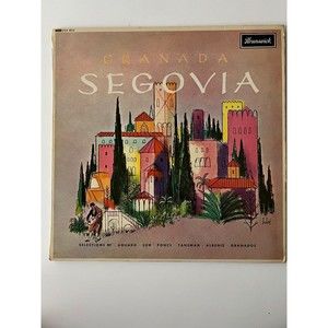 Andres Segovia Granada LP 1962 Brunswick AXA 4512 VG MONO Vinyl Import England